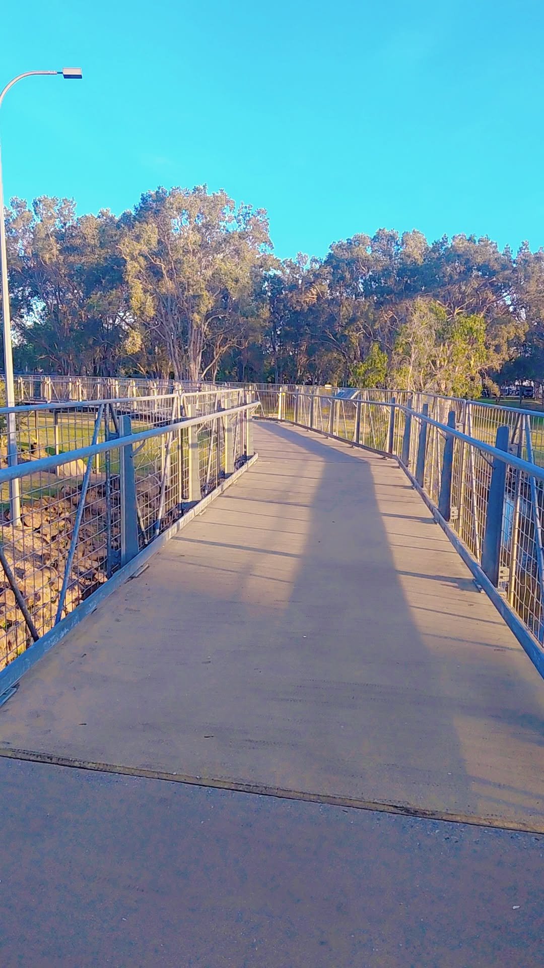 Bridge walkway in Herbert Valley